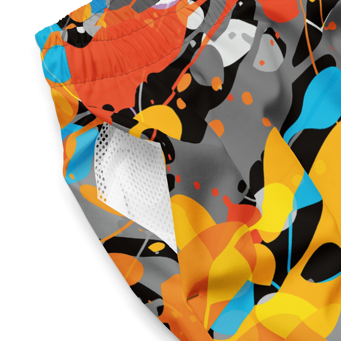 MultiColor Men's swim trunks