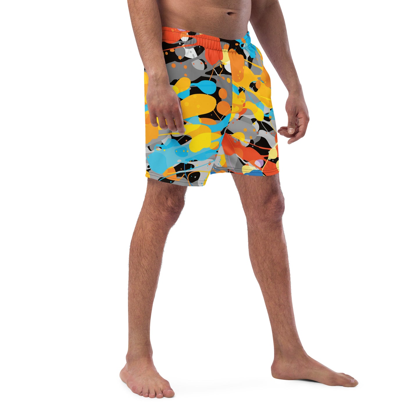 MultiColor Men's swim trunks