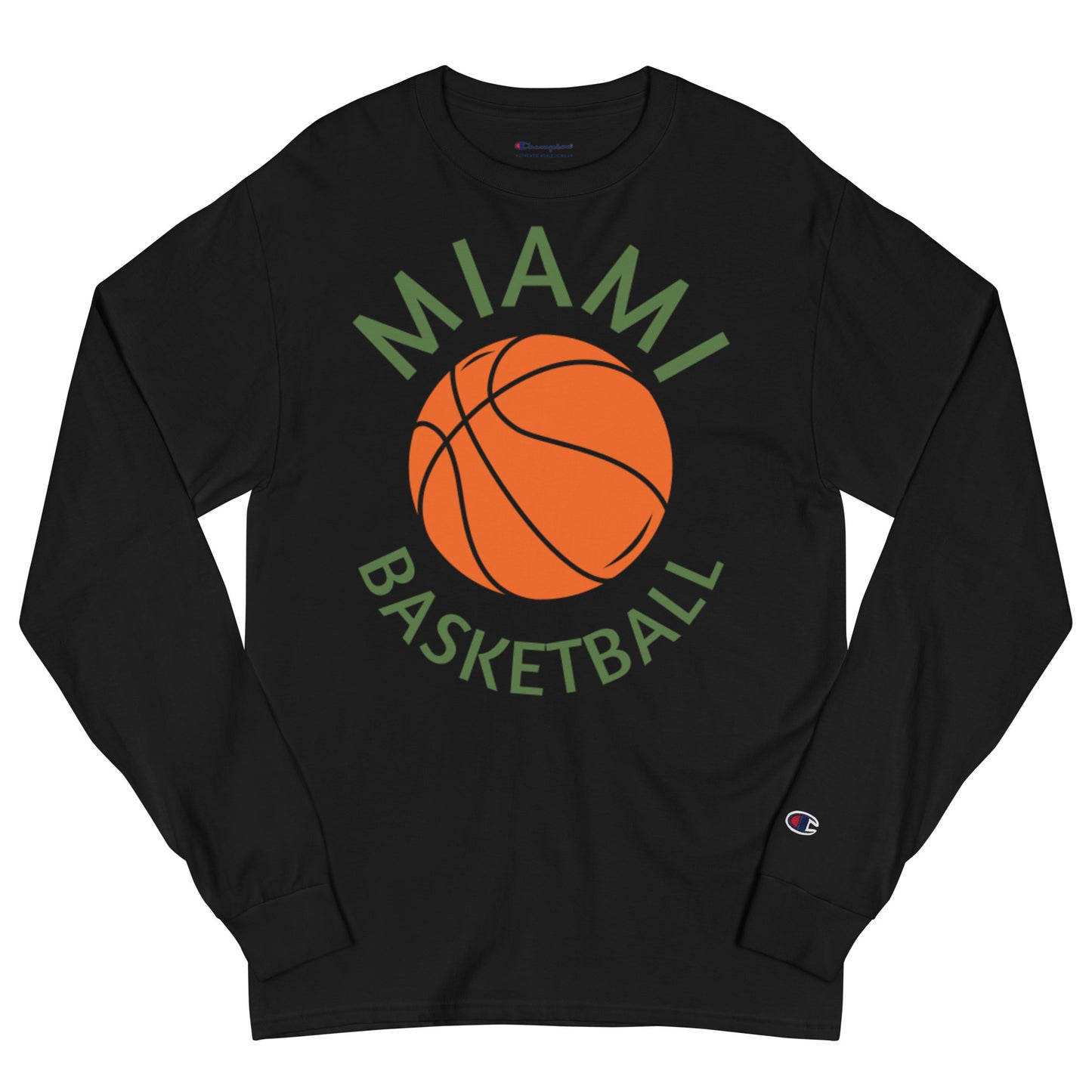 Miami Basketball - Men's Champion Long Sleeve Shirt