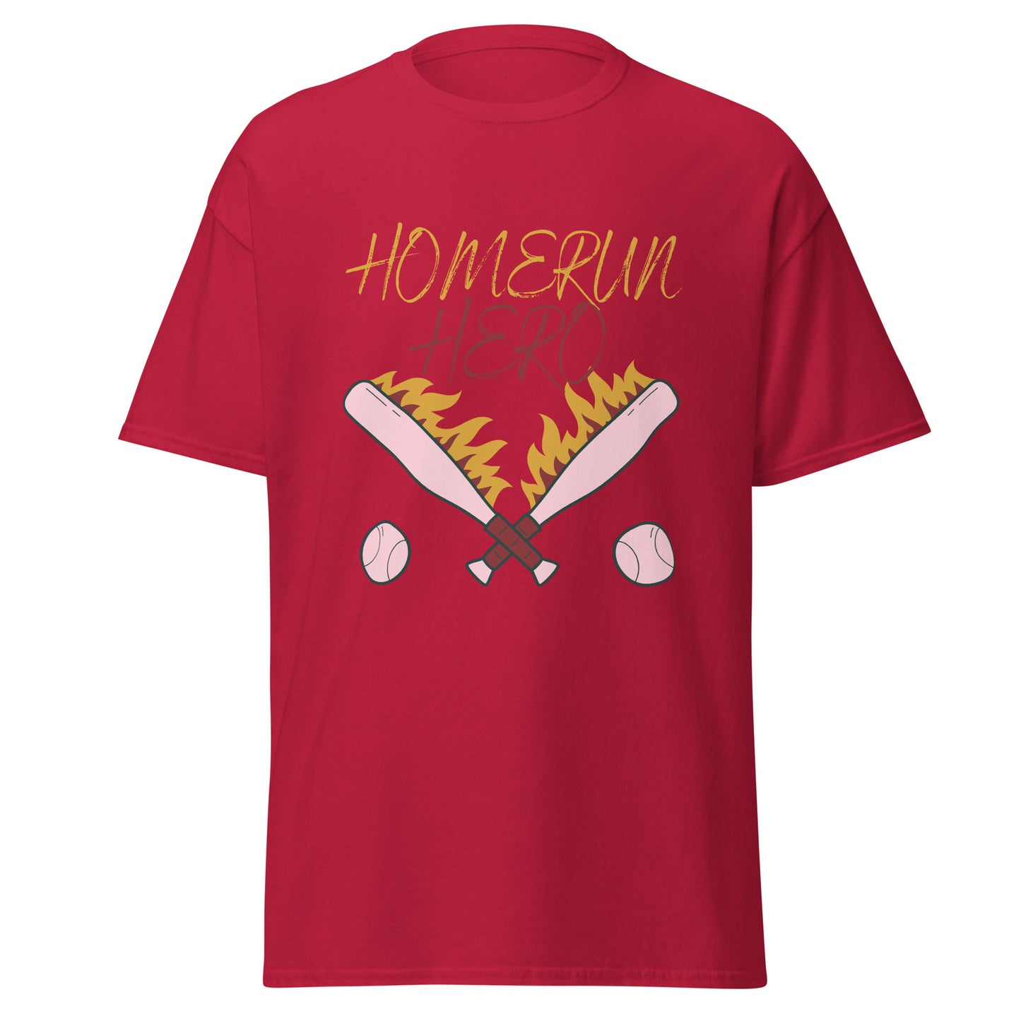 Homerun Hero Baseball Men's classic tee