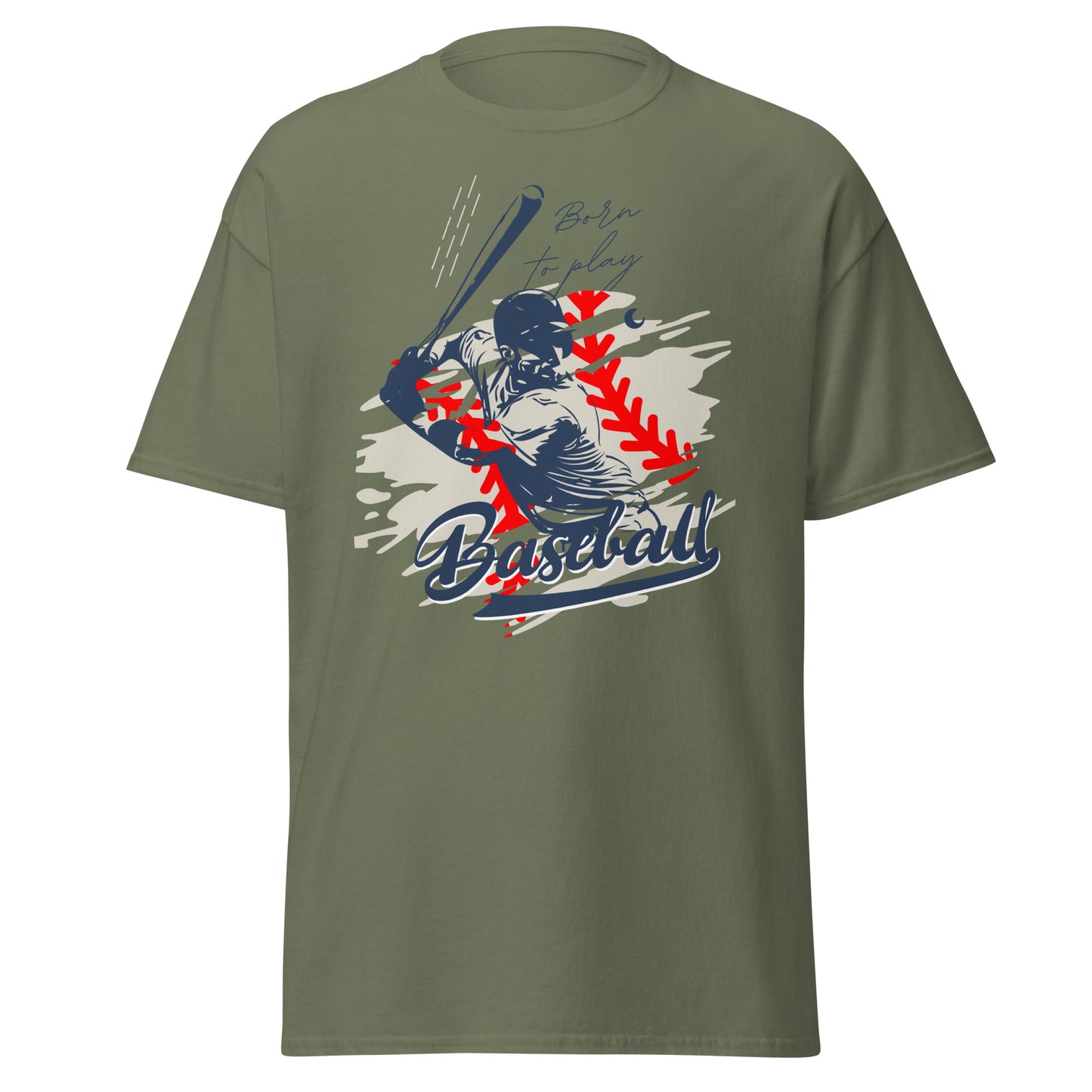 Born To Play Baseball - Men's classic tee