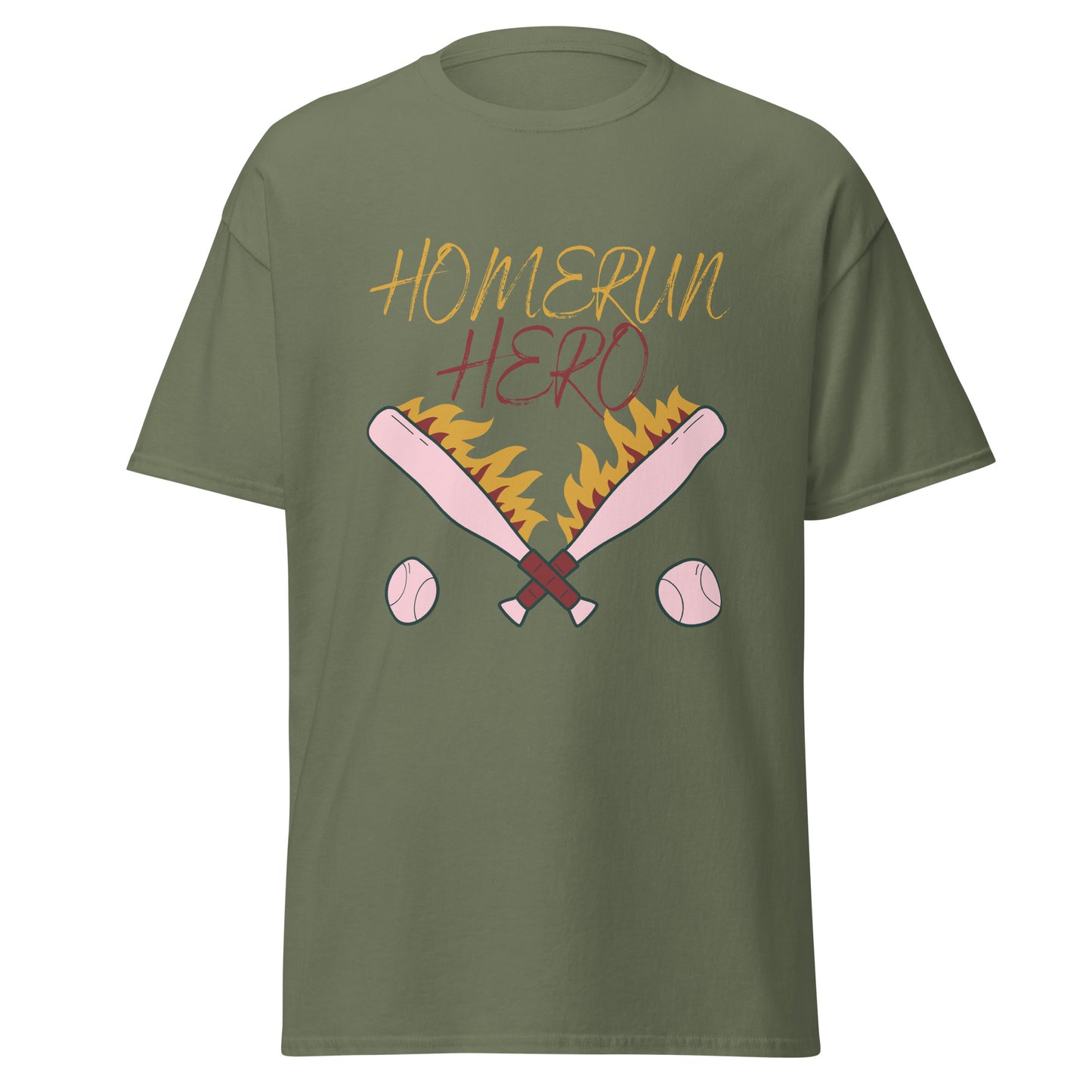Homerun Hero Baseball Men's classic tee