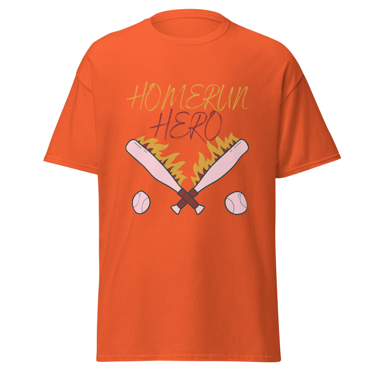 Homerun Hero Baseball Men's classic tee