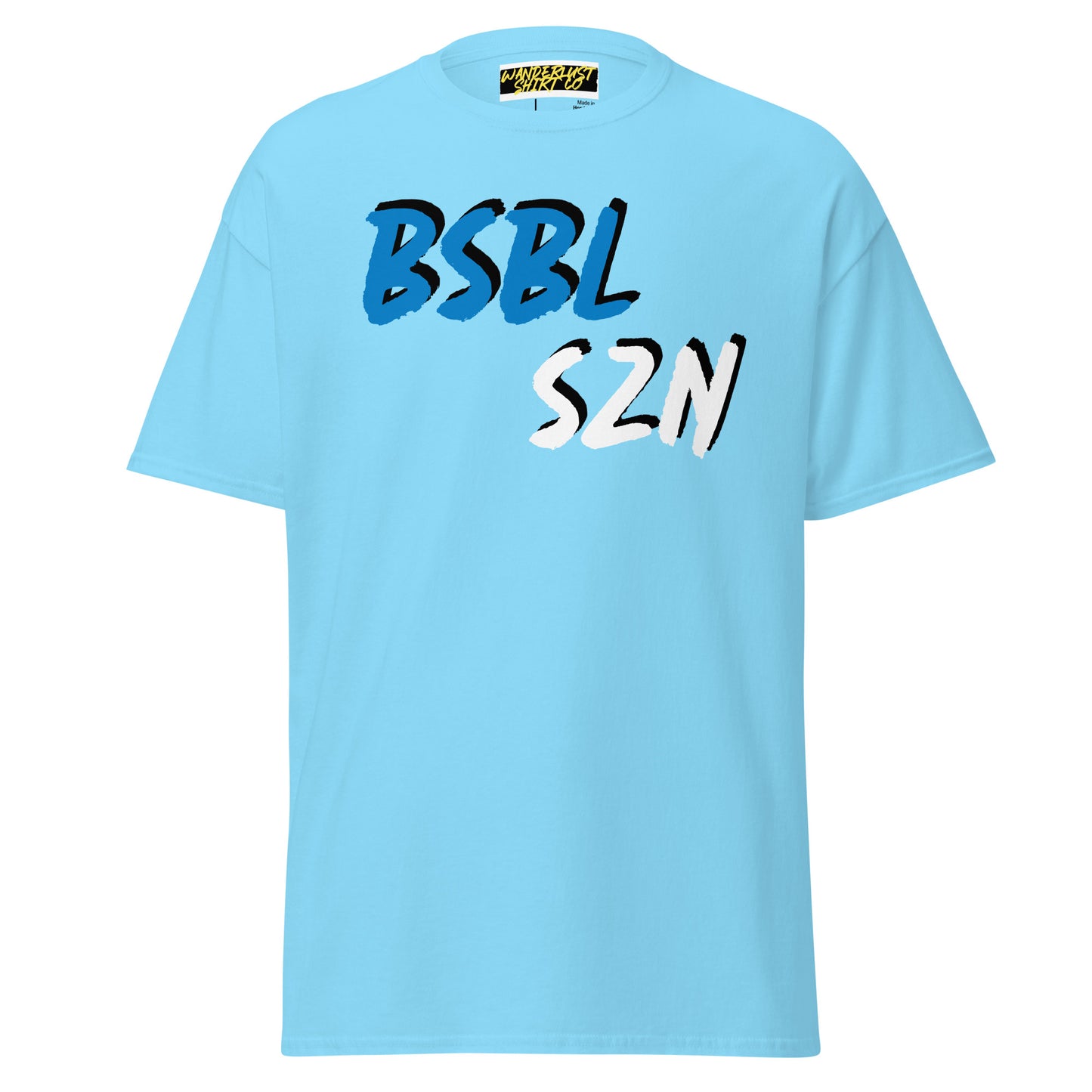 Baseball Season - Blue Print - Men's classic tee