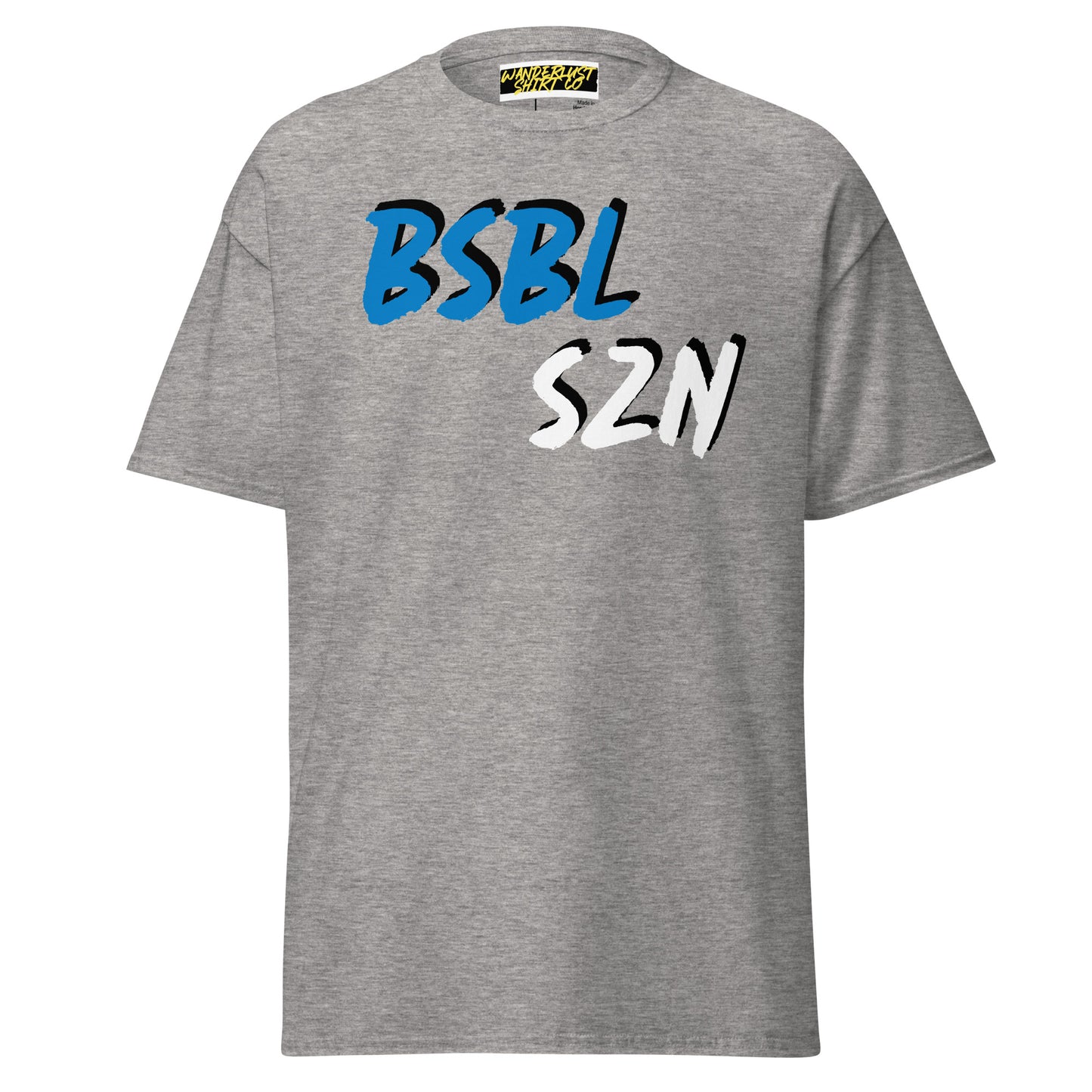 Baseball Season - Blue Print - Men's classic tee