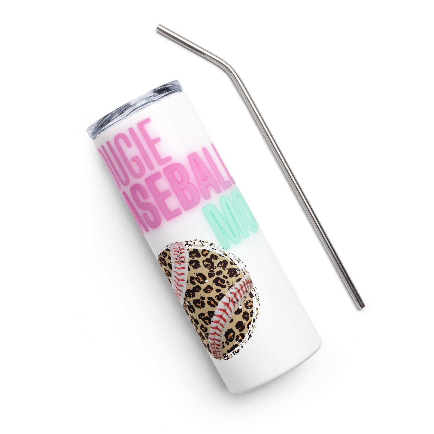 Bougie Baseball Mom - Stainless steel tumbler