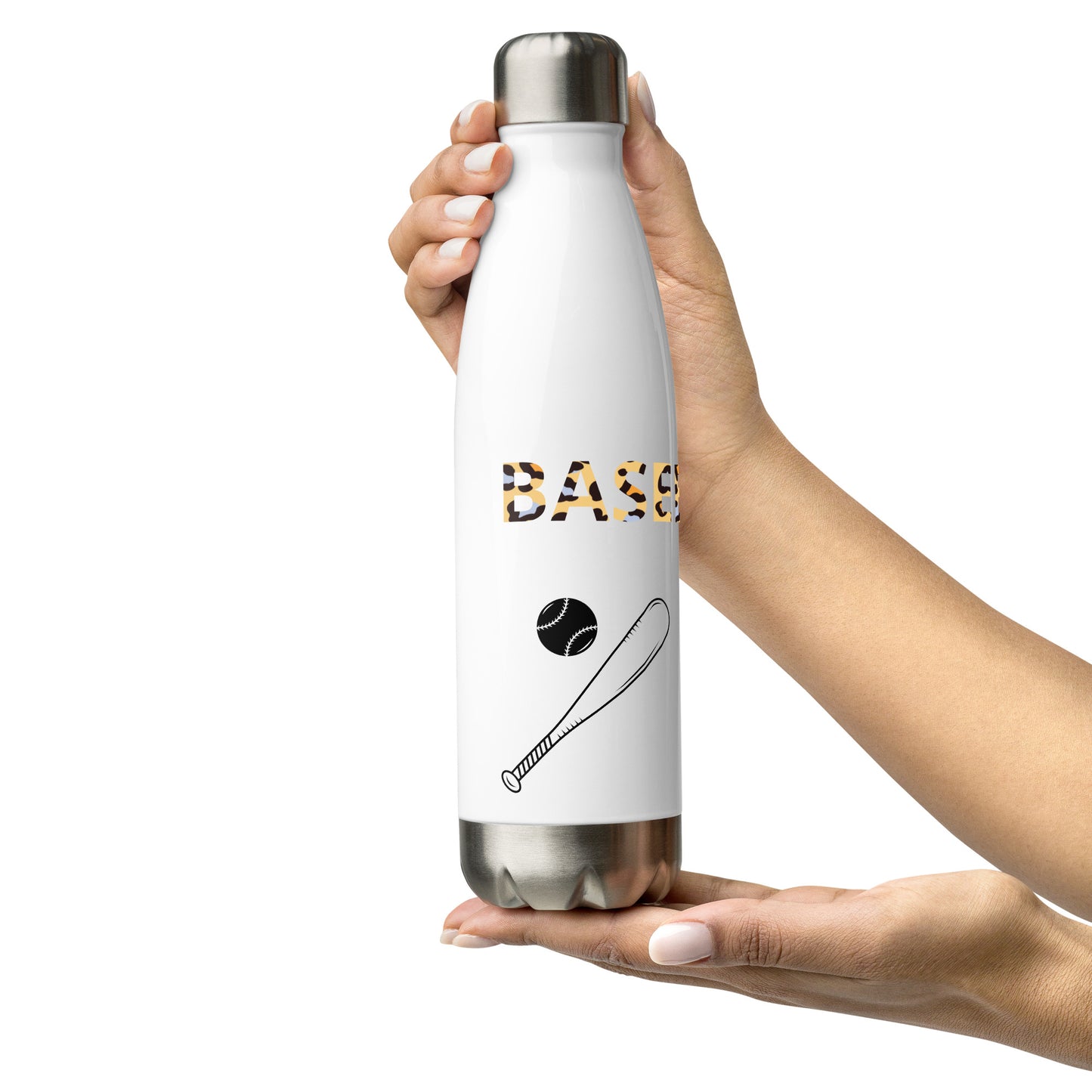 Baseball Mom - Stainless Steel Water Bottle