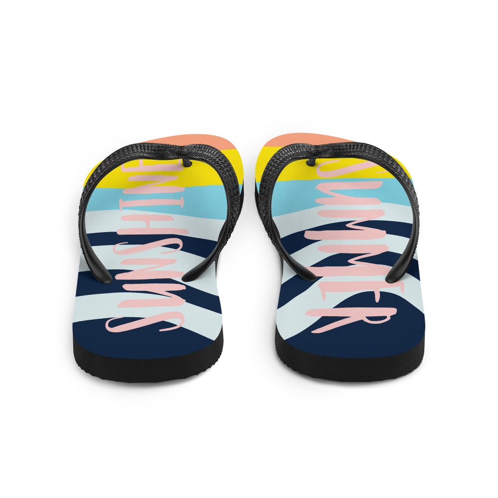 Summer Sunshine Flip-Flops