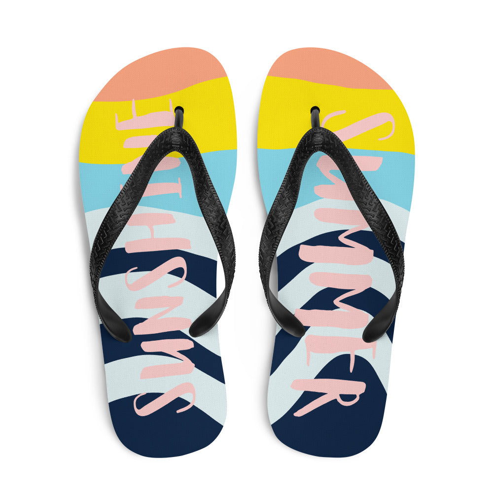 Summer Sunshine Flip-Flops