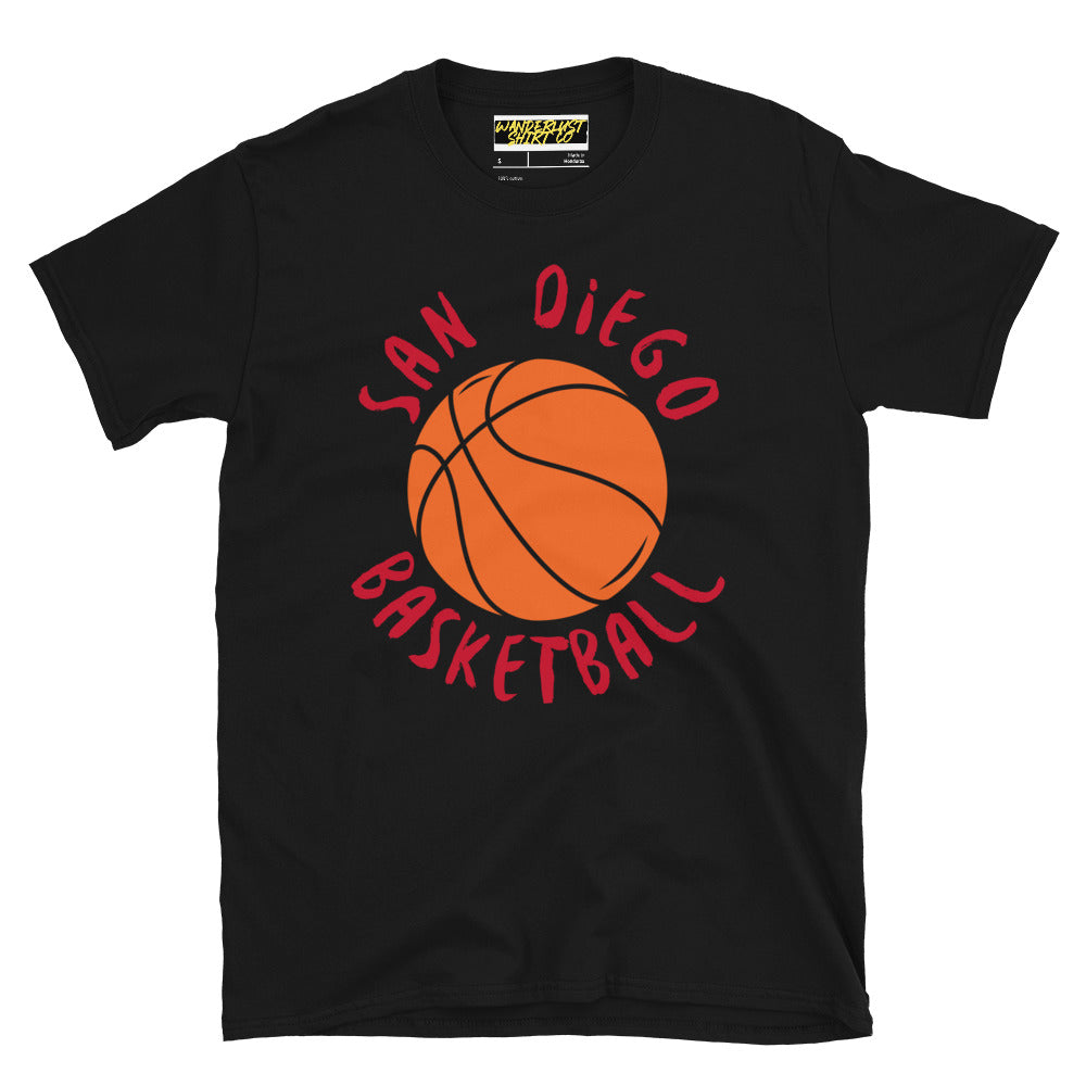 San Diego Basketball Short-Sleeve Unisex T-Shirt