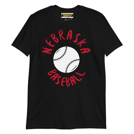 Nebraska Baseball - Short-Sleeve Unisex T-Shirt