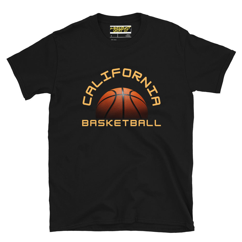 California Basketball Short-Sleeve Unisex T-Shirt