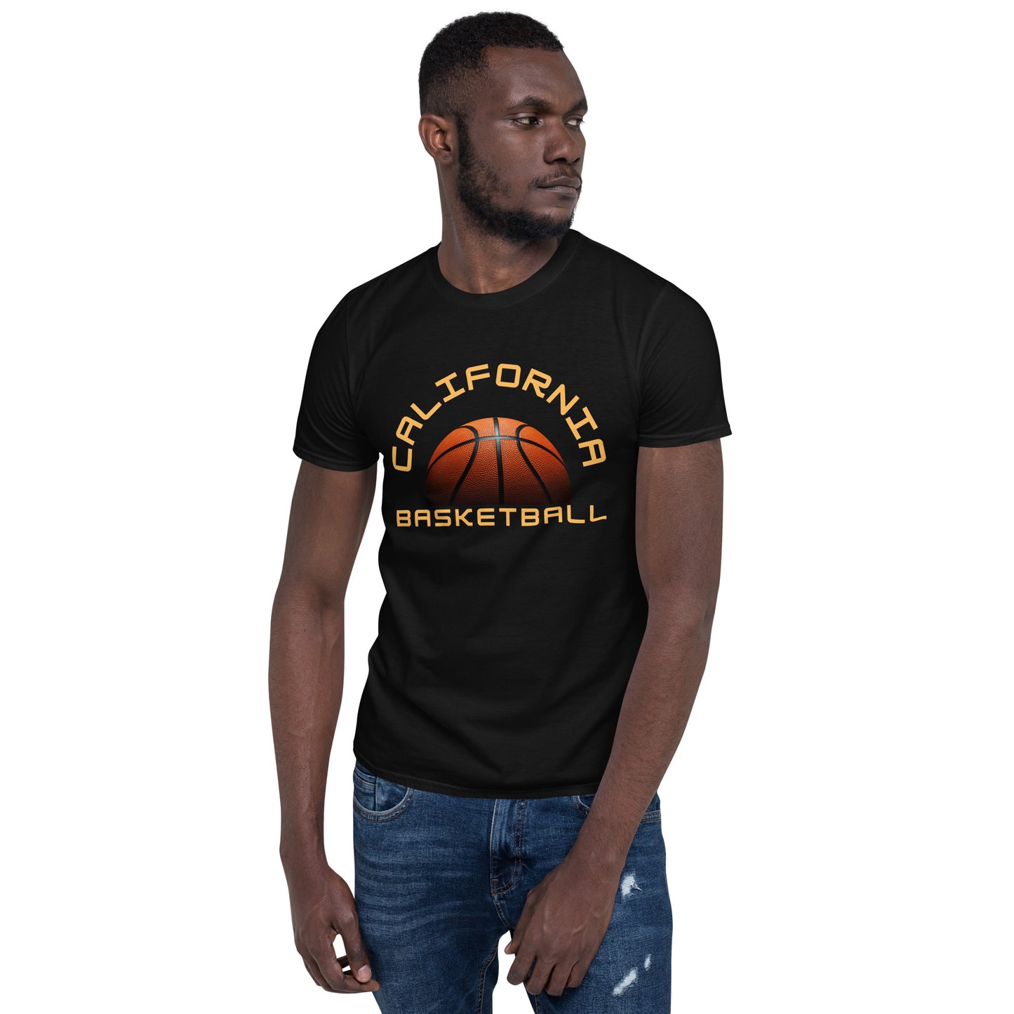 California Basketball Short-Sleeve Unisex T-Shirt