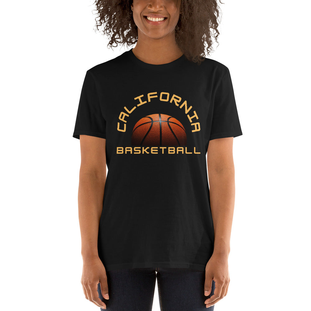 California Basketball Short-Sleeve Unisex T-Shirt
