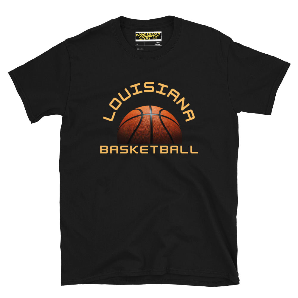 Louisiana Basketball Short-Sleeve Unisex T-Shirt