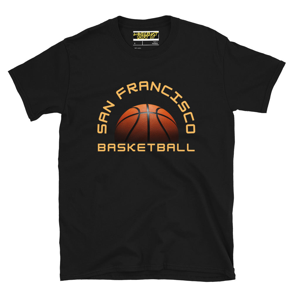 San Francisco Basketball Short-Sleeve Unisex T-Shirt
