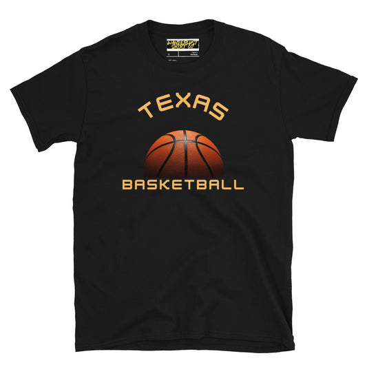 Texas Basketball Short-Sleeve Unisex T-Shirt