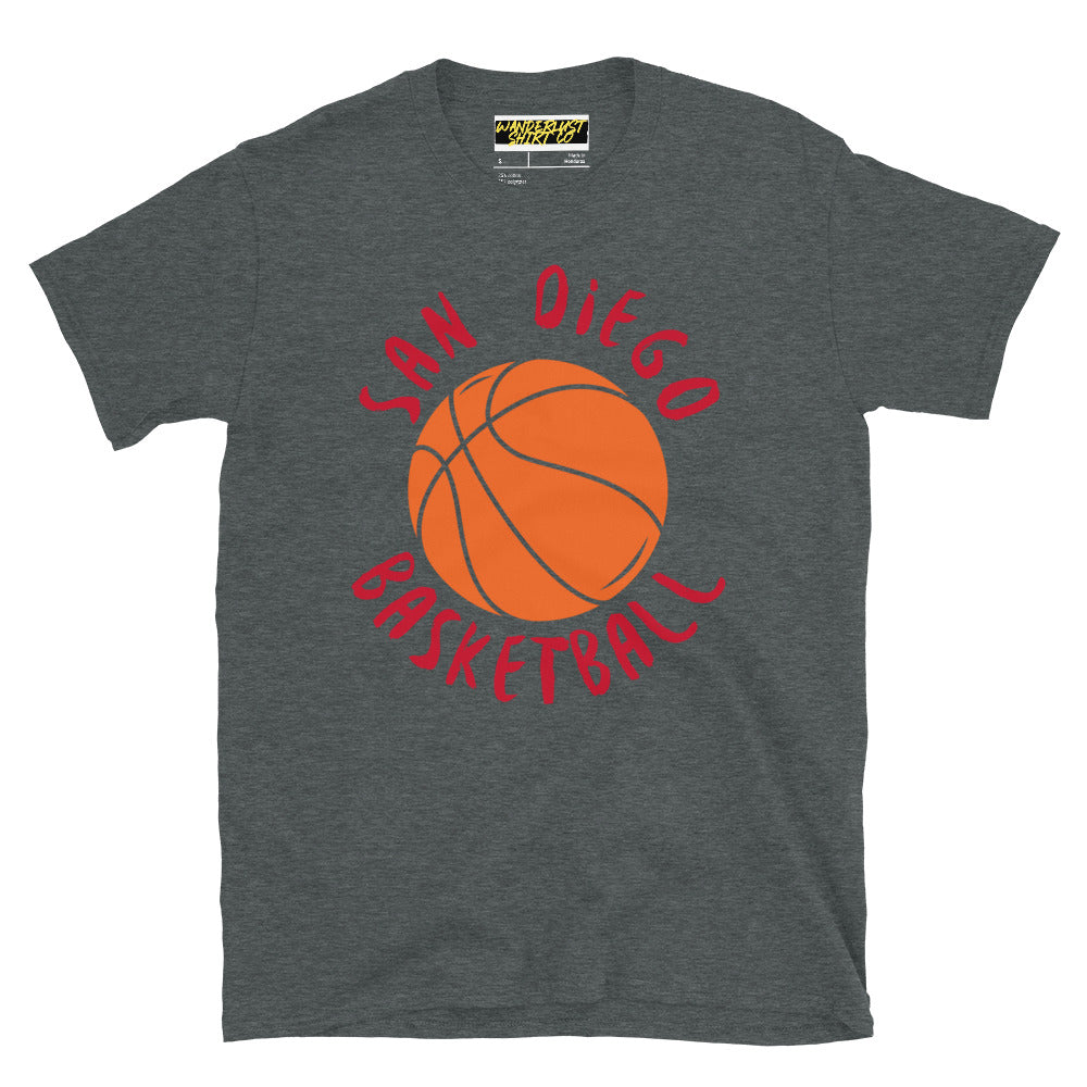 San Diego Basketball Short-Sleeve Unisex T-Shirt