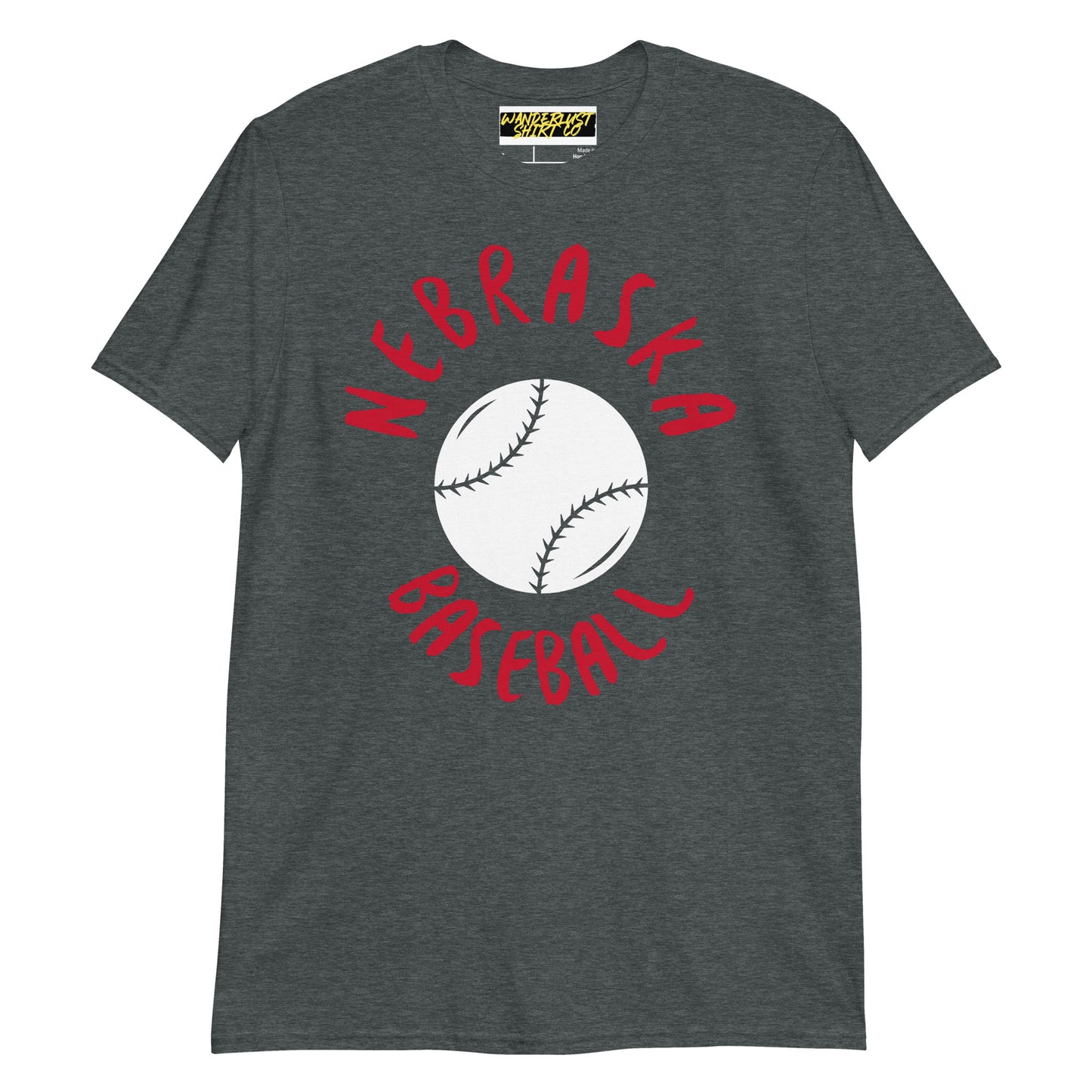 Nebraska Baseball - Short-Sleeve Unisex T-Shirt