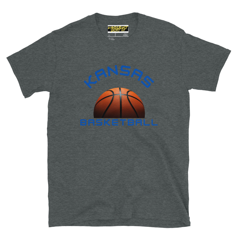 Kansas Basketball Short-Sleeve Unisex T-Shirt