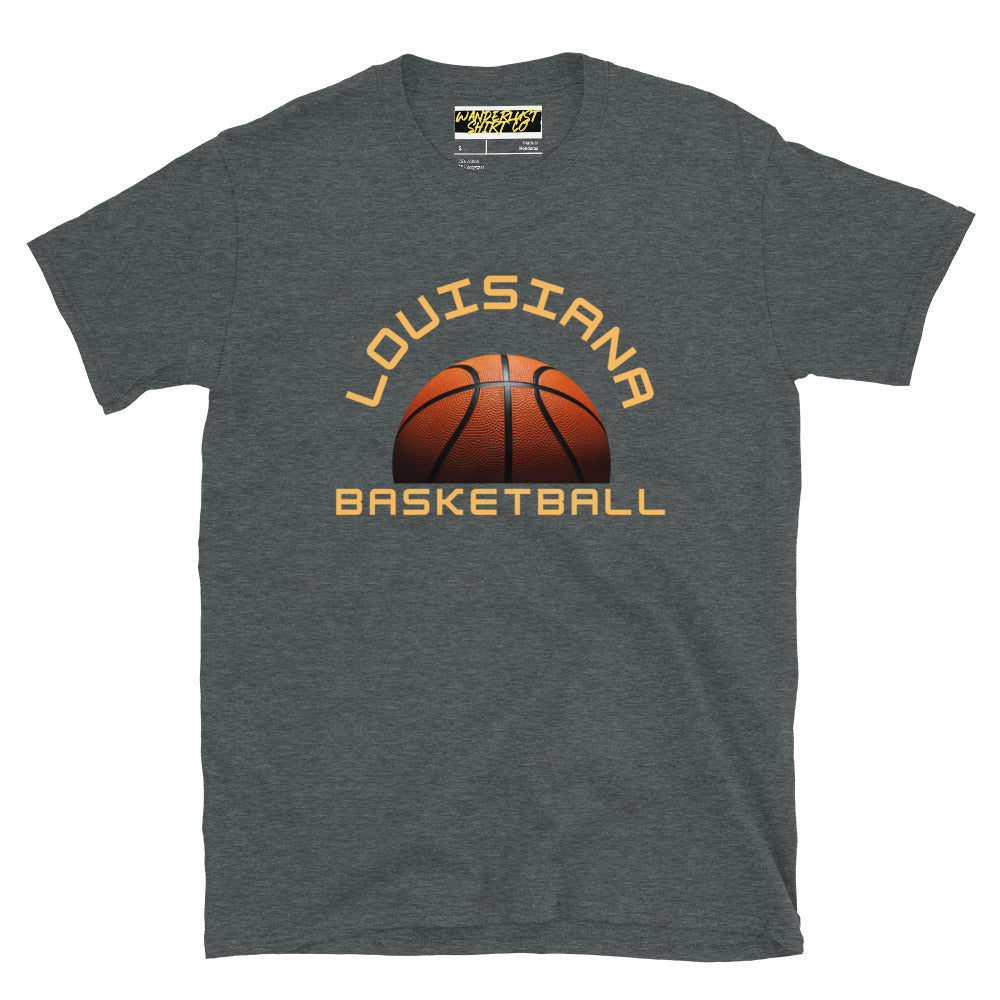 Louisiana Basketball Short-Sleeve Unisex T-Shirt