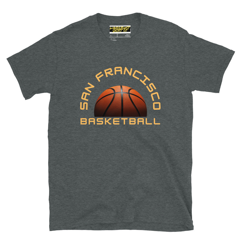 San Francisco Basketball Short-Sleeve Unisex T-Shirt