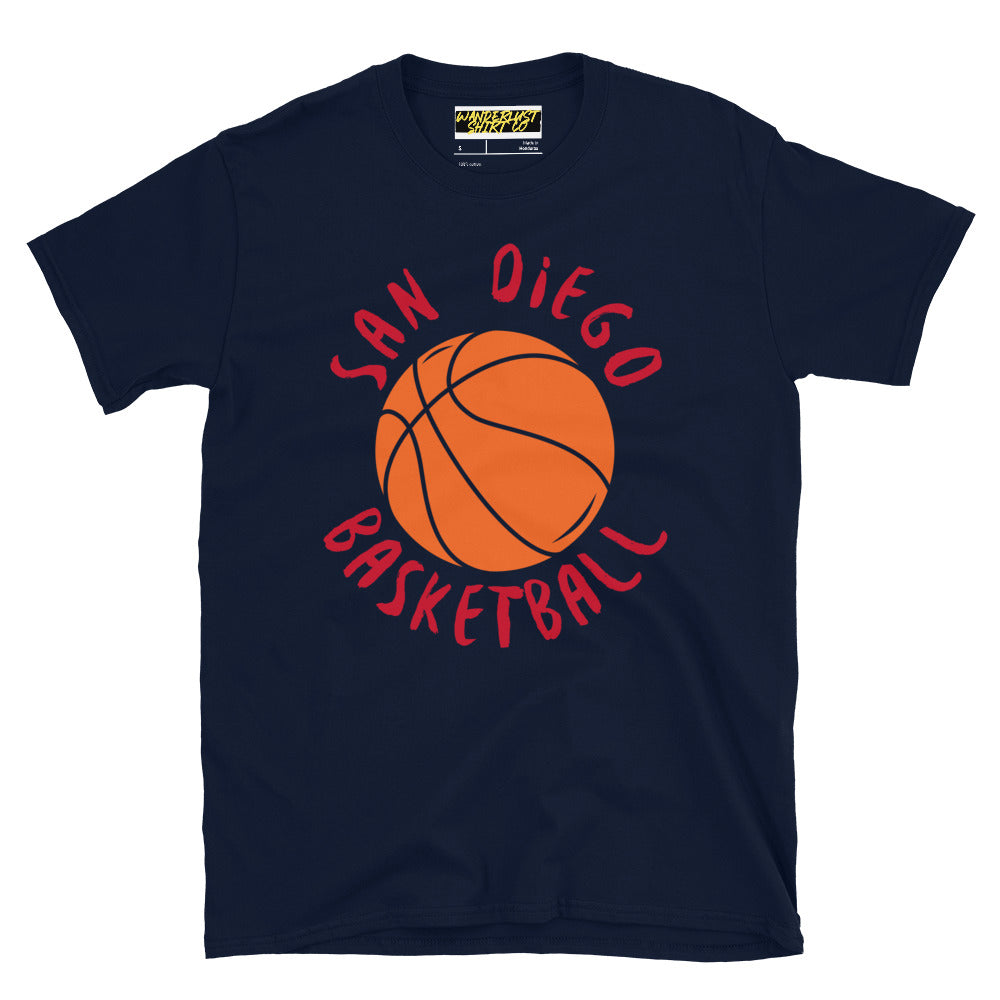 San Diego Basketball Short-Sleeve Unisex T-Shirt