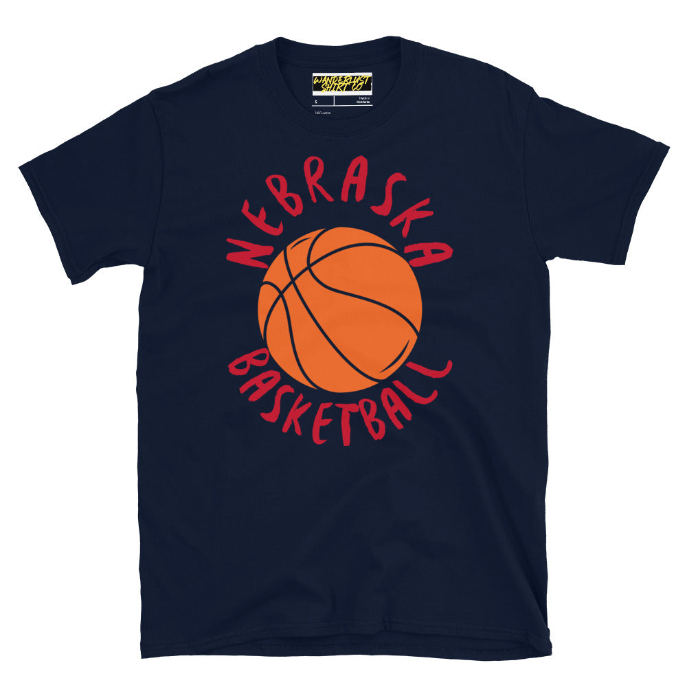 Nebraska Basketball - Short-Sleeve Unisex T-Shirt