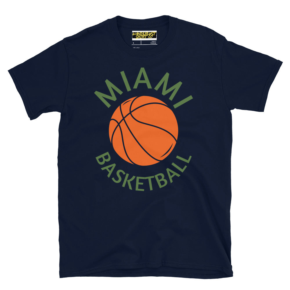 Miami Basketball - Short-Sleeve Unisex T-Shirt