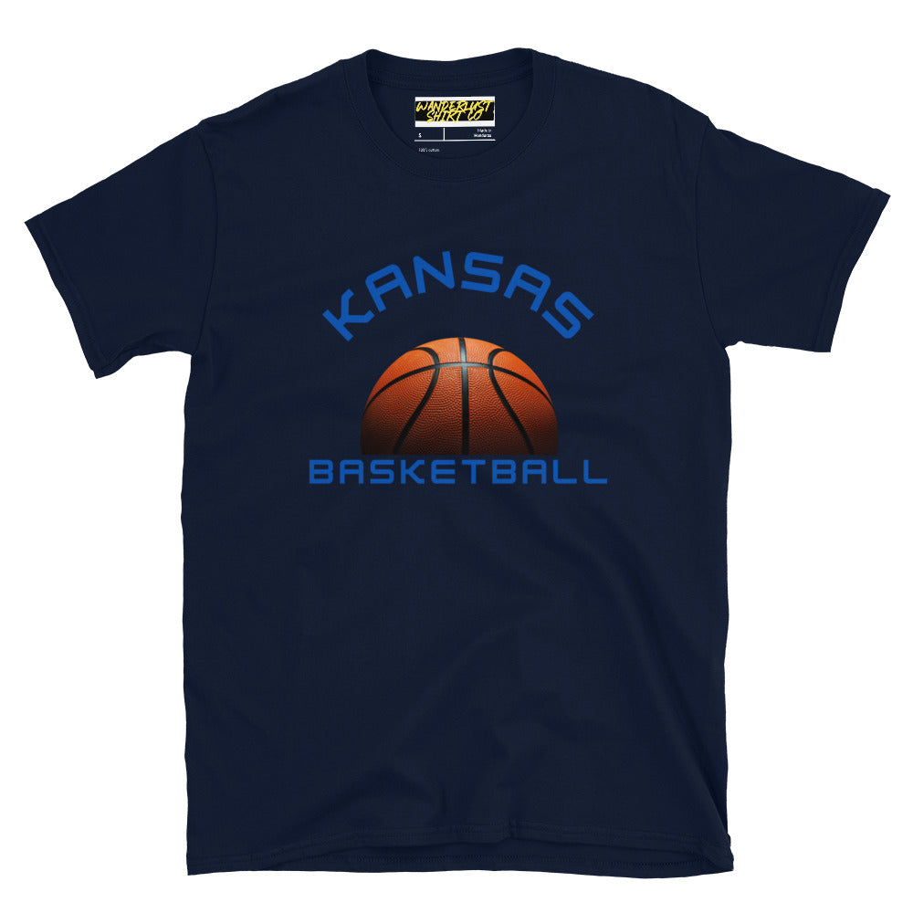 Kansas Basketball Short-Sleeve Unisex T-Shirt