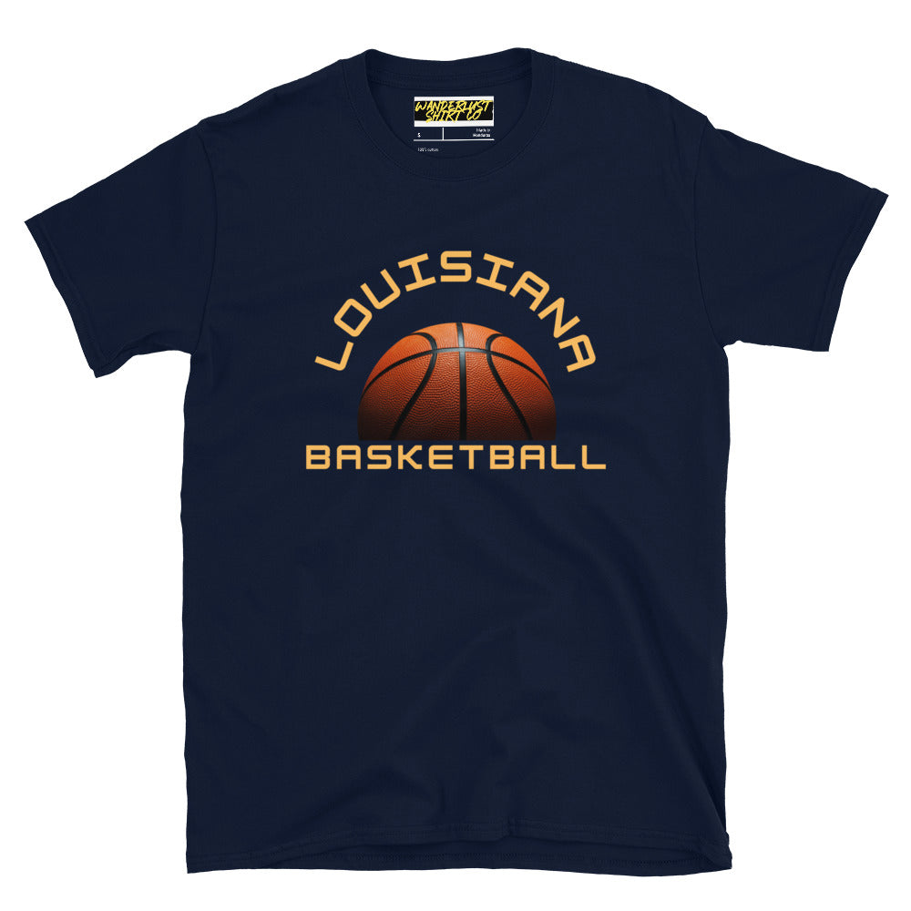 Louisiana Basketball Short-Sleeve Unisex T-Shirt
