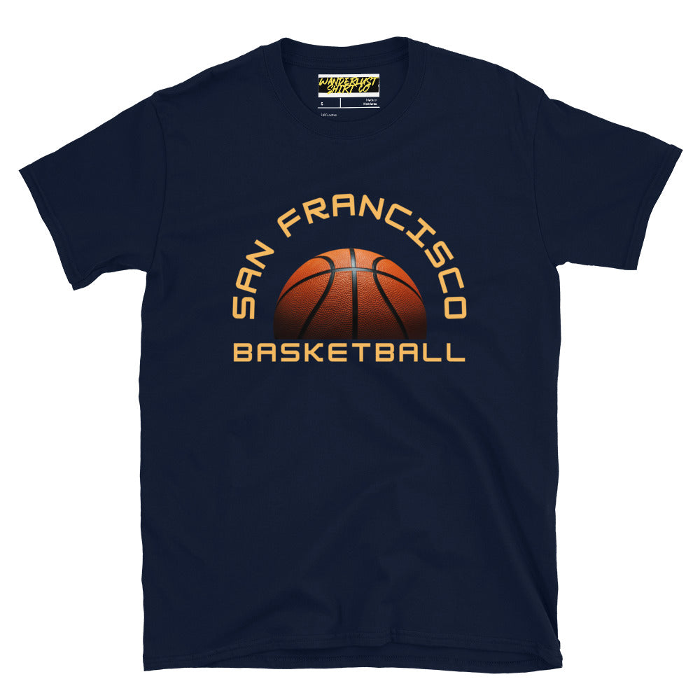 San Francisco Basketball Short-Sleeve Unisex T-Shirt