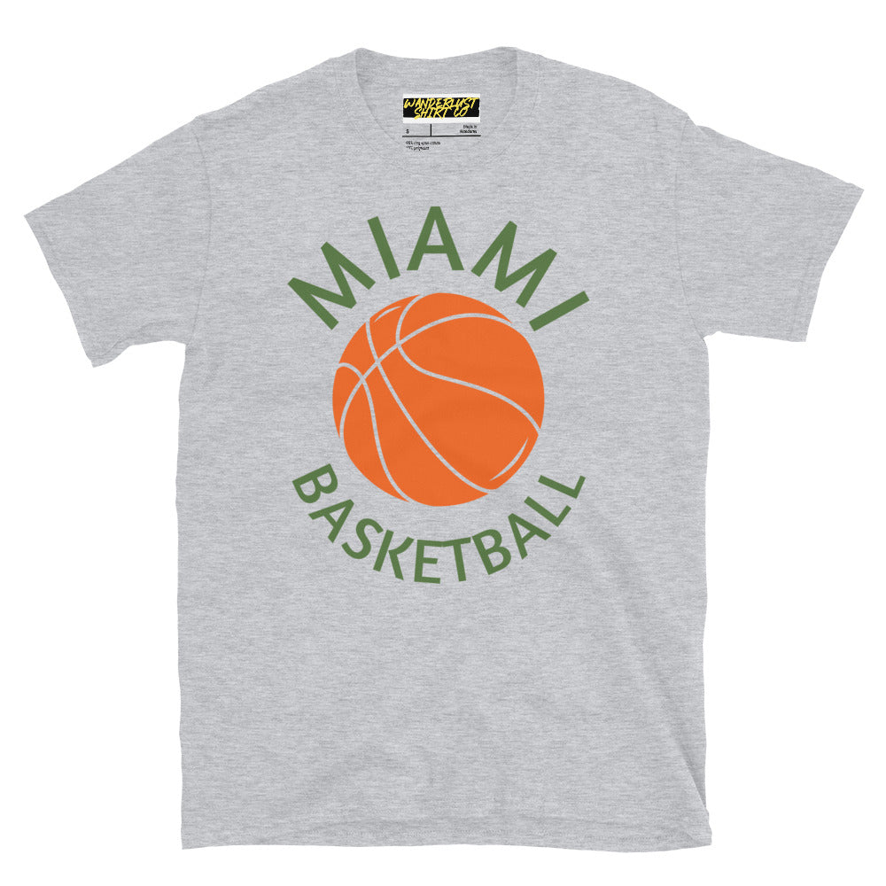 Miami Basketball - Short-Sleeve Unisex T-Shirt