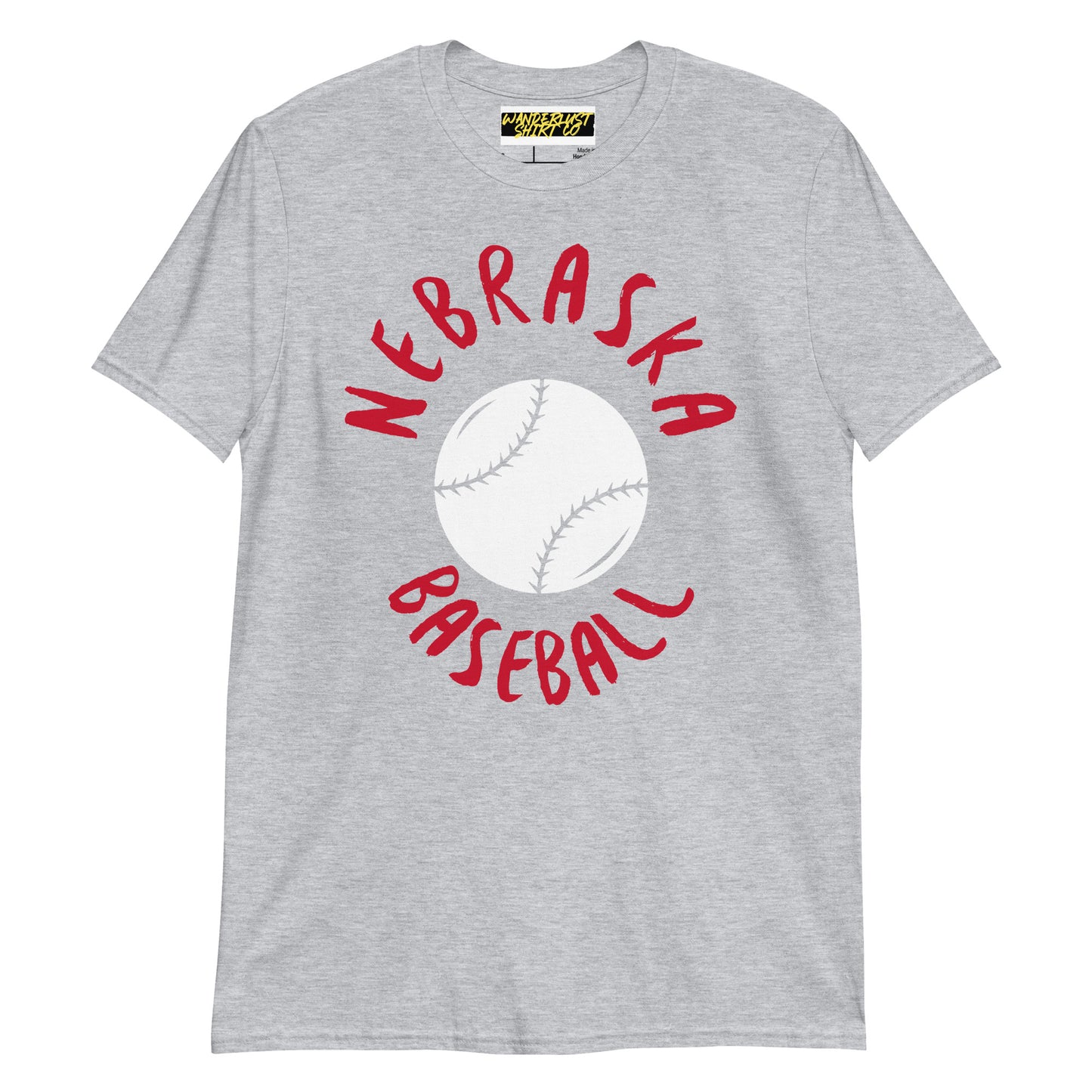 Nebraska Baseball - Short-Sleeve Unisex T-Shirt