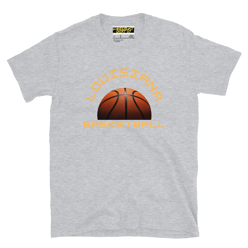 Louisiana Basketball Short-Sleeve Unisex T-Shirt