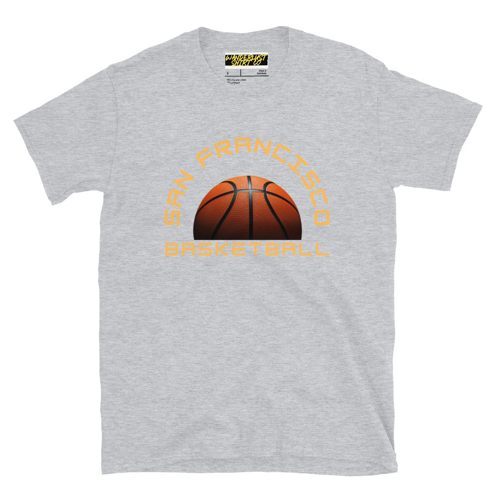 San Francisco Basketball Short-Sleeve Unisex T-Shirt