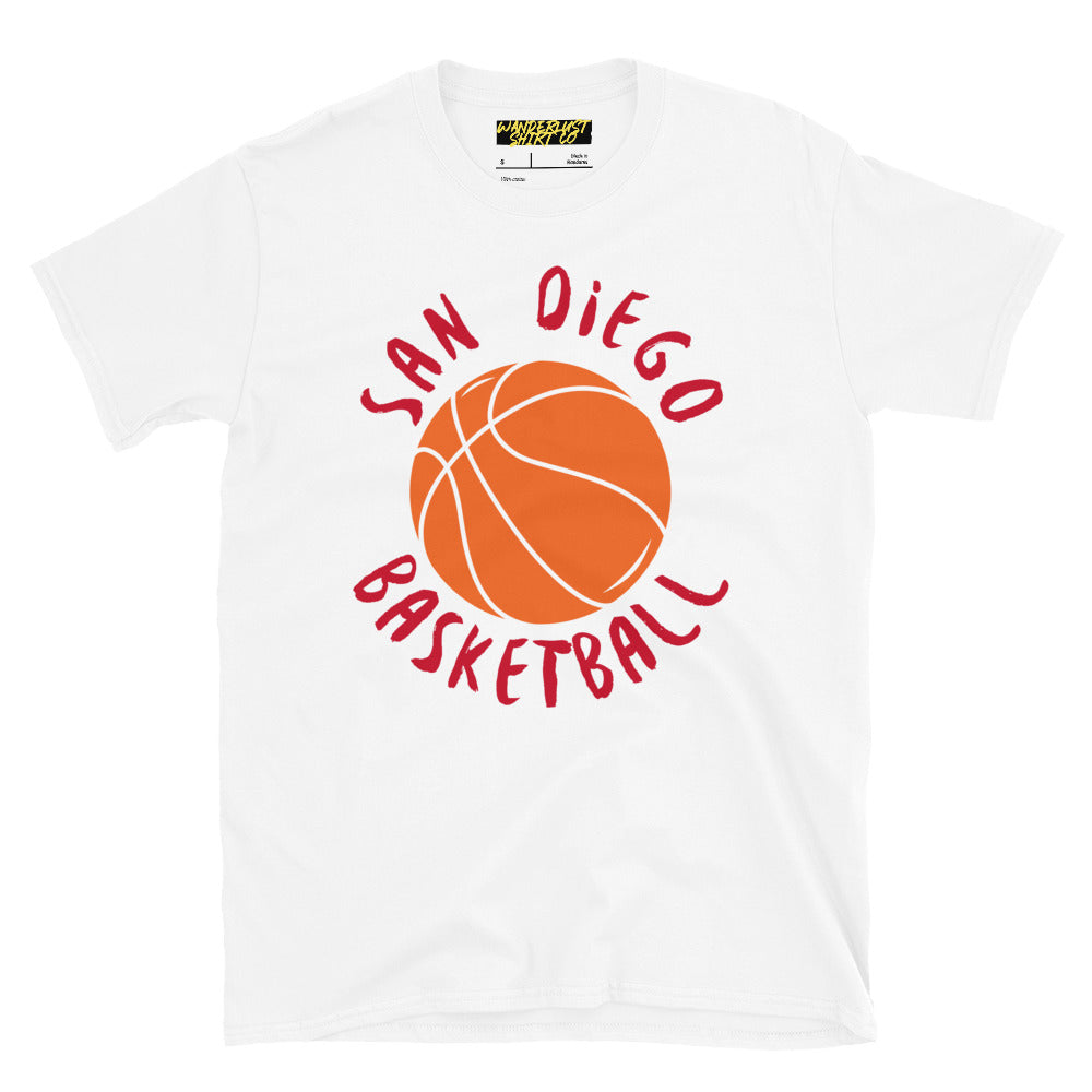 San Diego Basketball Short-Sleeve Unisex T-Shirt