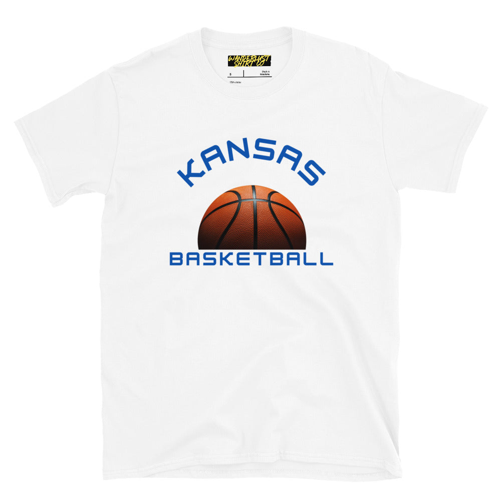 Kansas Basketball Short-Sleeve Unisex T-Shirt