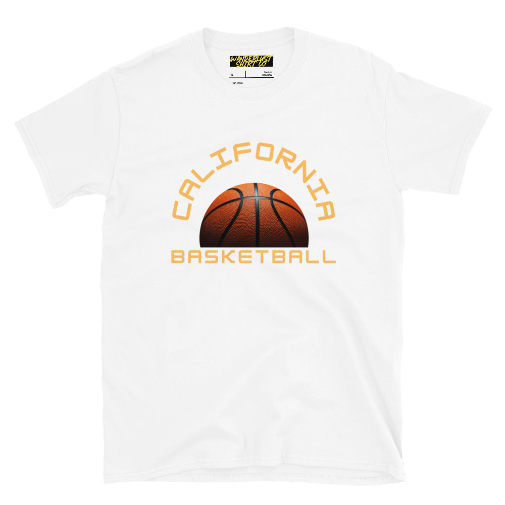 California Basketball Short-Sleeve Unisex T-Shirt