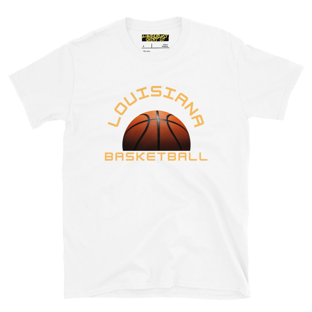Louisiana Basketball Short-Sleeve Unisex T-Shirt