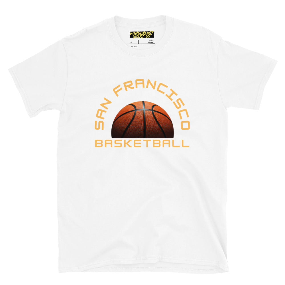 San Francisco Basketball Short-Sleeve Unisex T-Shirt