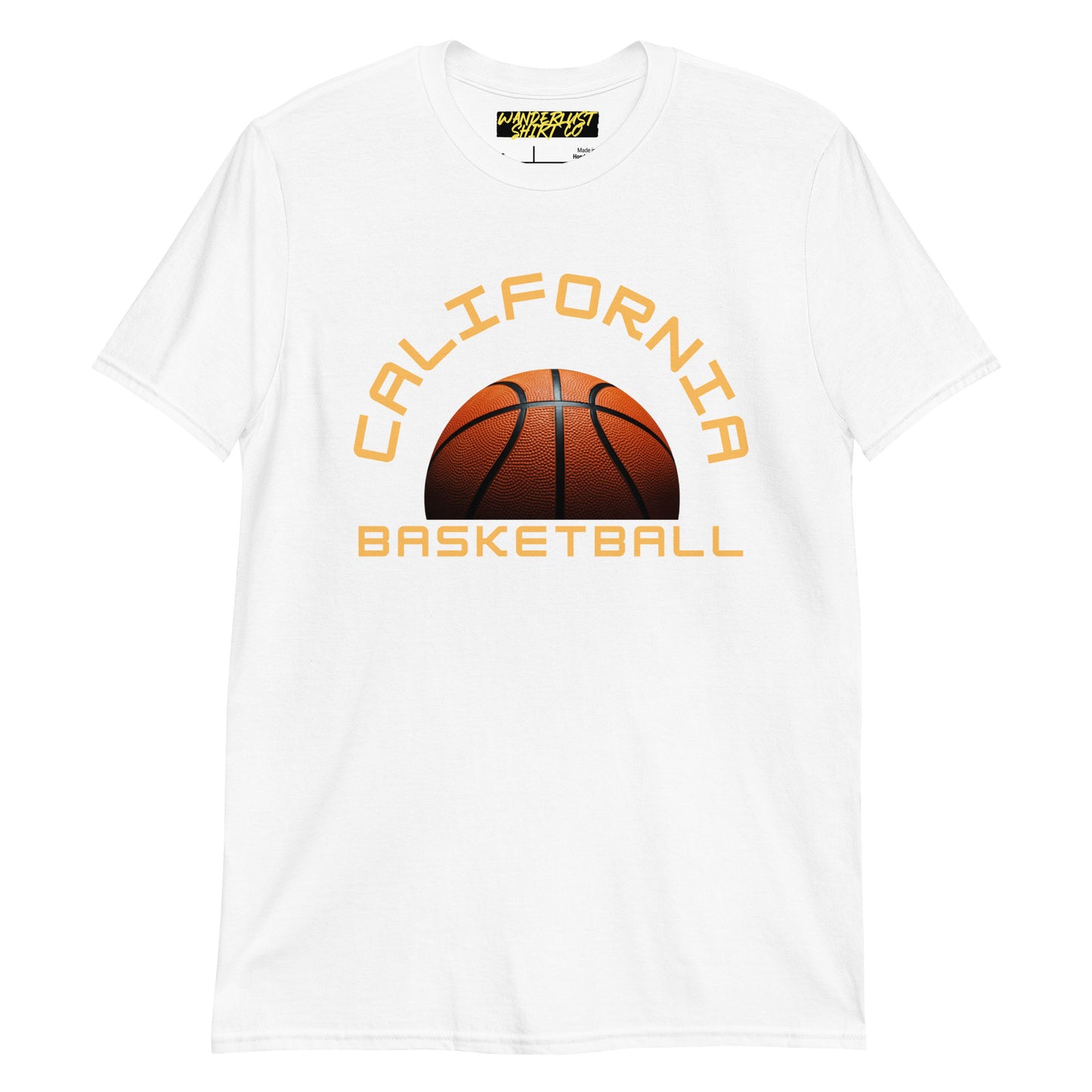 California Basketball Short-Sleeve Unisex T-Shirt