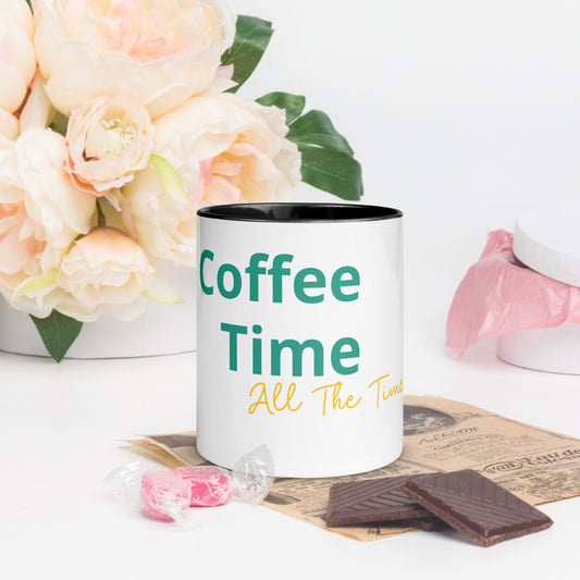 Coffee Time Mug with Color Inside