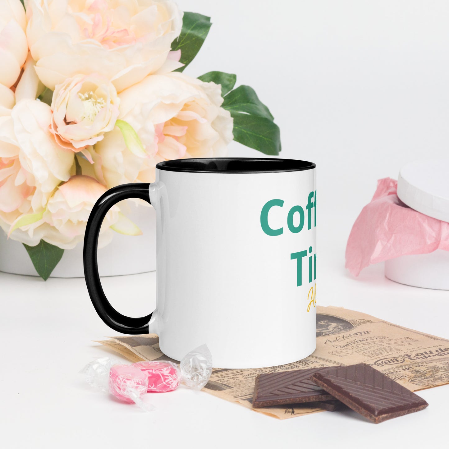 Coffee Time Mug with Color Inside