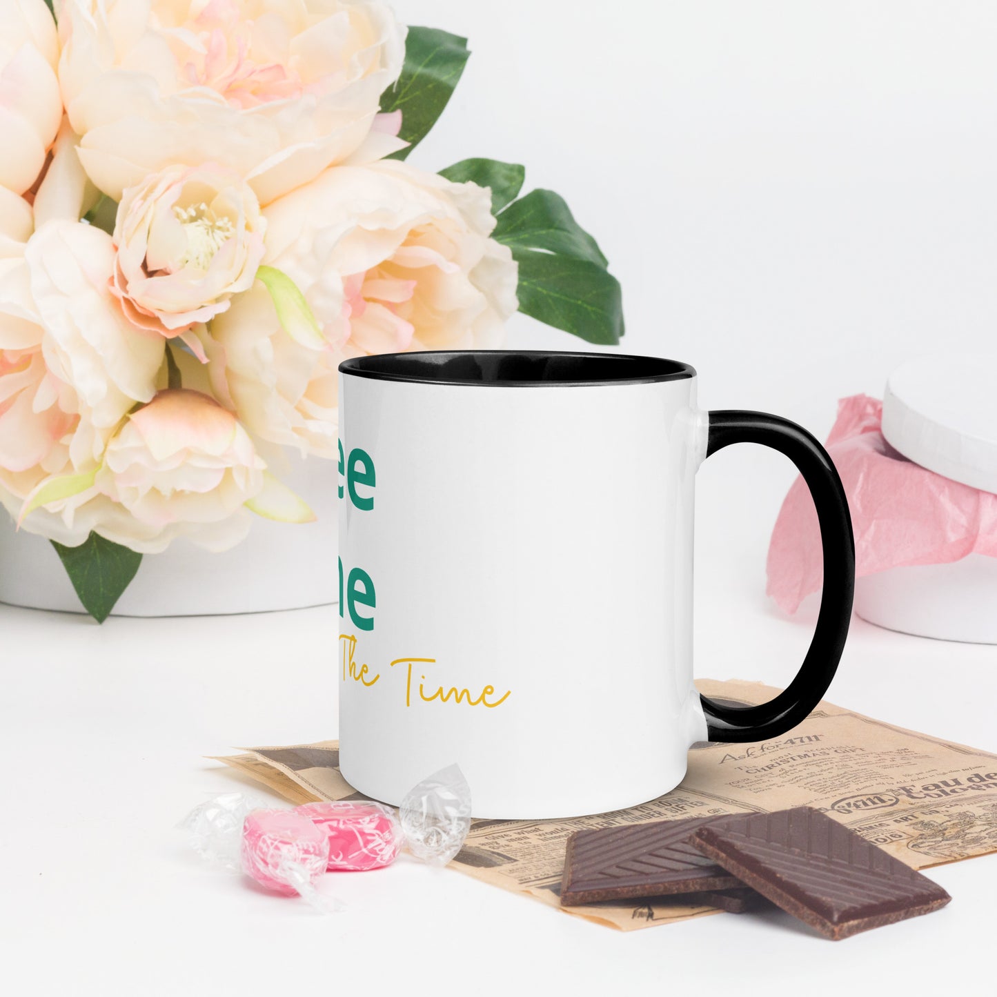 Coffee Time Mug with Color Inside