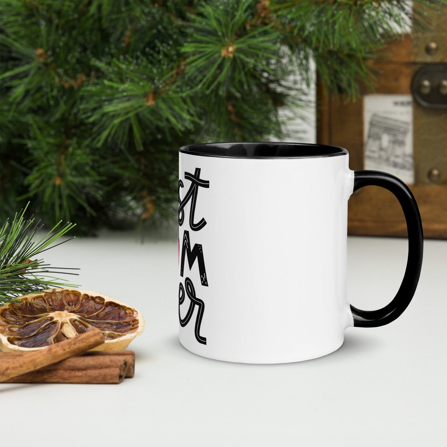 Best Mom Ever Mug with Color Inside - Mom / Mother - Coffee