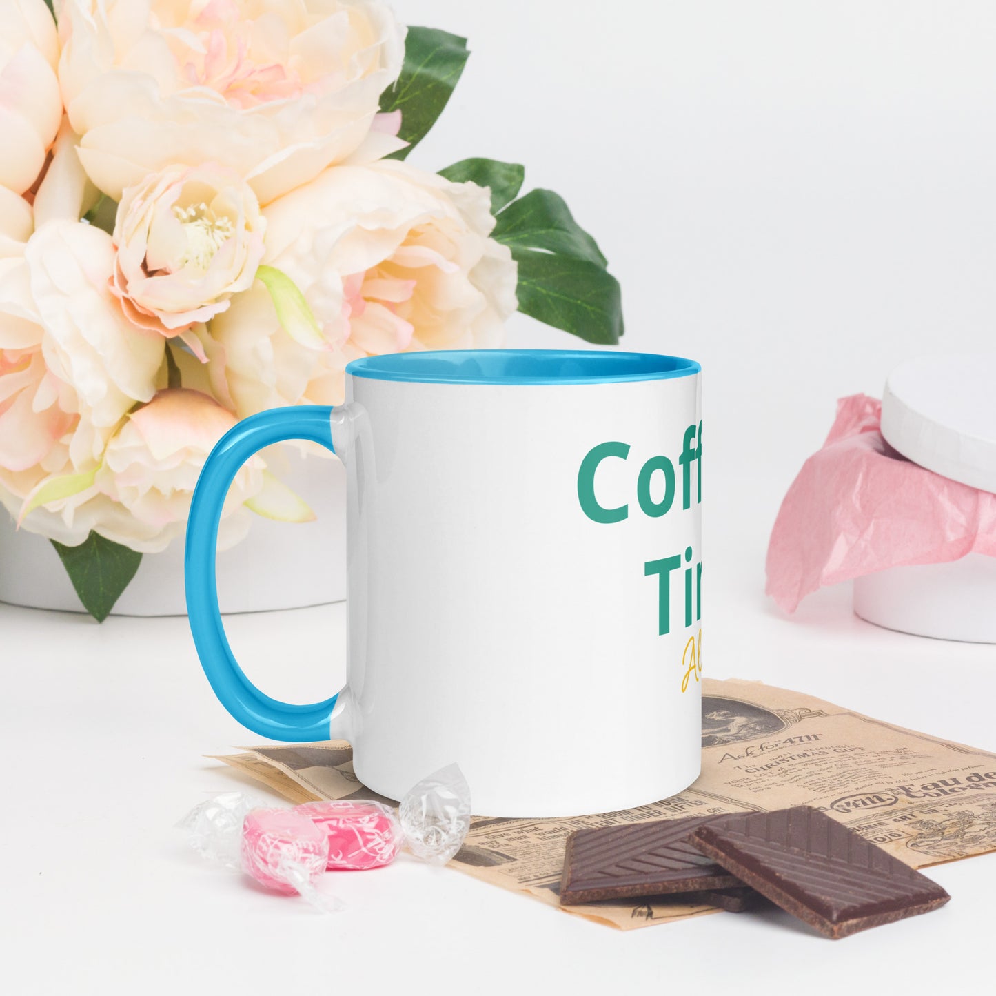 Coffee Time Mug with Color Inside
