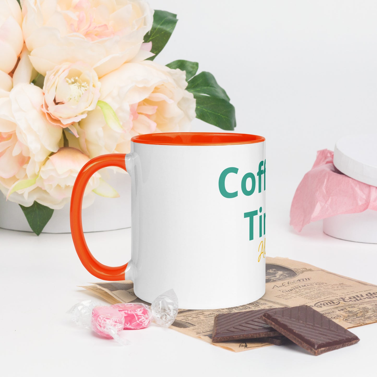 Coffee Time Mug with Color Inside
