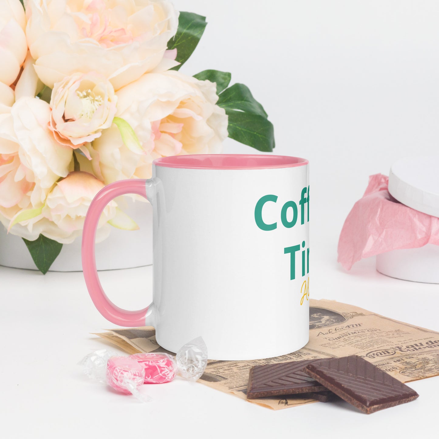 Coffee Time Mug with Color Inside