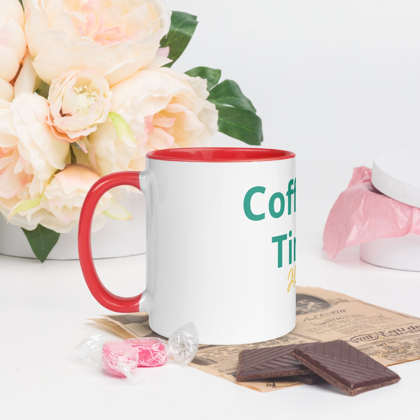 Coffee Time Mug with Color Inside